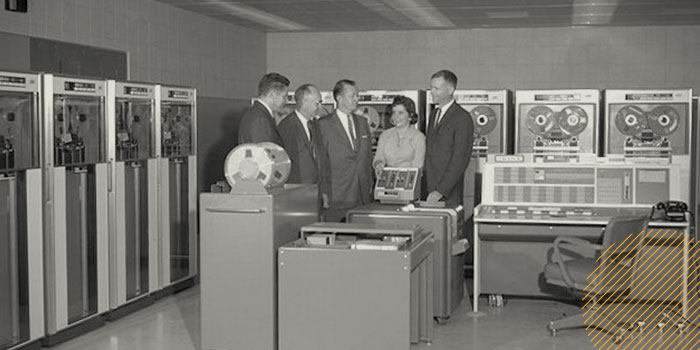 A massive computer in the NASA facilities