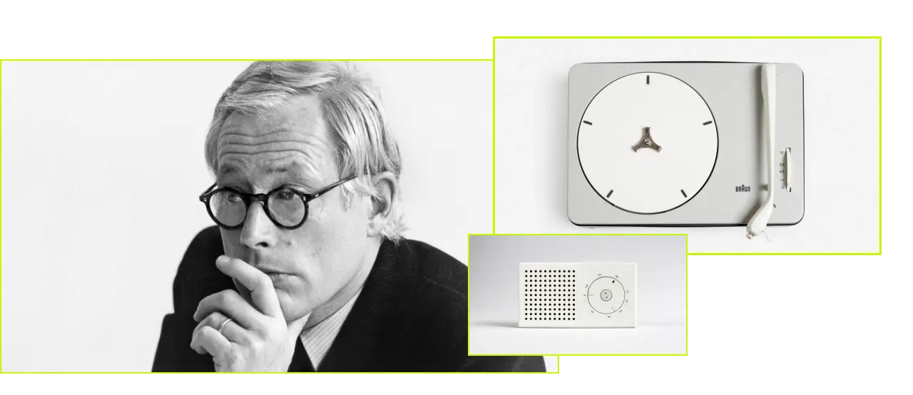 Portrait of dieter rams